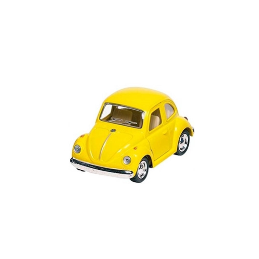 Image of Goki Volkswagen beetle, 1 stk. (3640-Gul)